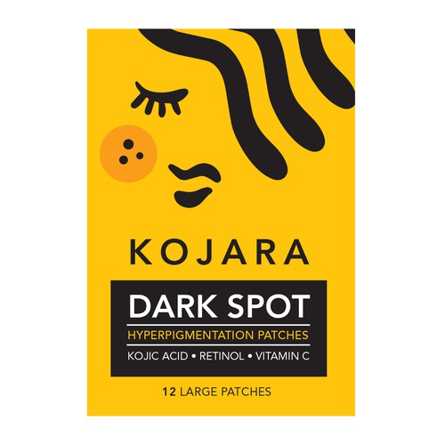 DARK SPOT PATCH PACKAGING Design by ve_sta