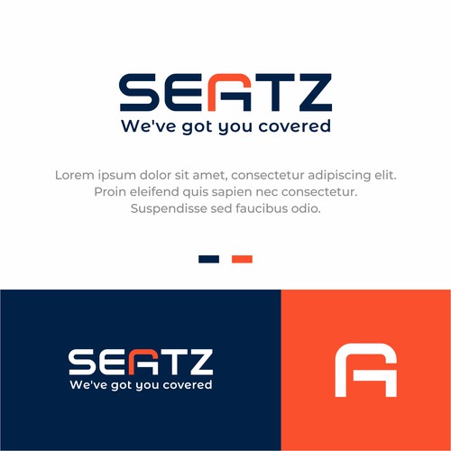 strong logo for repair and installation of commercial seating Design by grafizzy