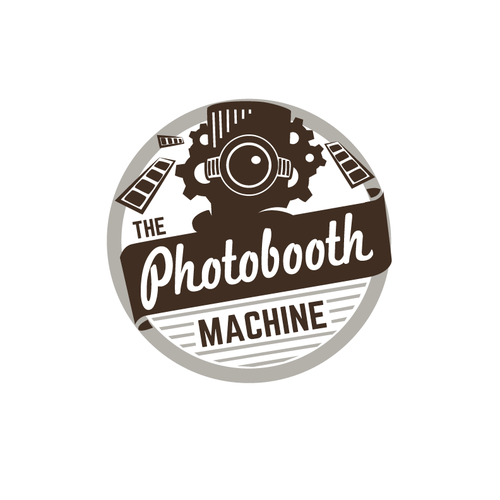 Create a nostalgic, steampuck inspired logo for The Photobooth Machine Design by xkarlohorvatx