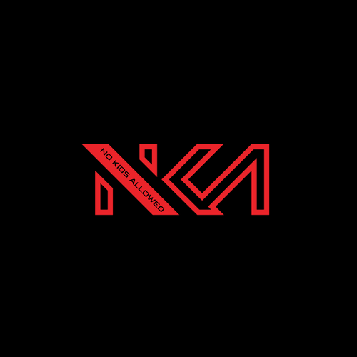 DJ Name Logo Needed for Marketing- NKA (No Kids Allowed) Design by inks