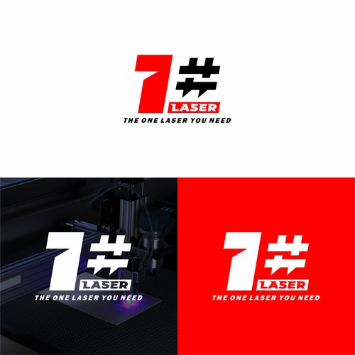 Please design the best logo for consumer laser industry for "1 Laser" Design by Rizz Visual