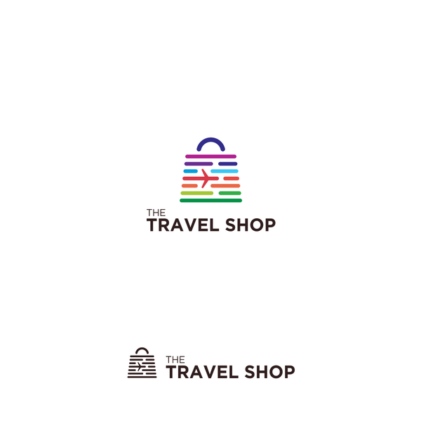 Memorable Logo Concept for The Travel Shop