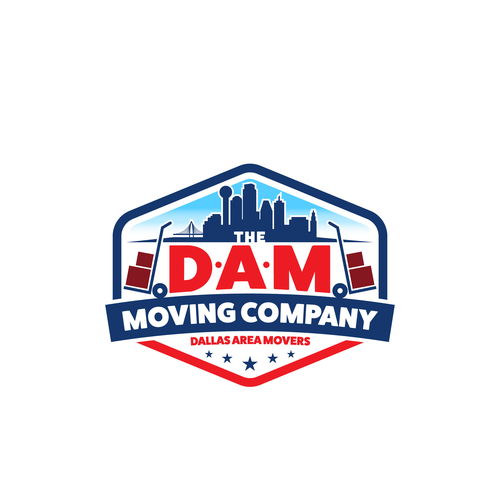 Diseño de Design a fun, high-quality logo for The DAM Moving Company de jagokandank