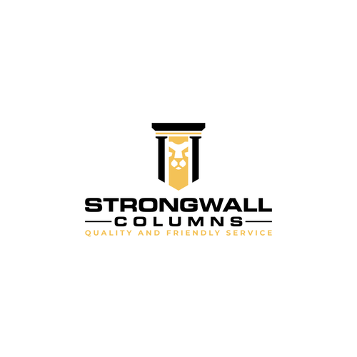 Design a strength related logo to promote strong columns Design by Dr_22