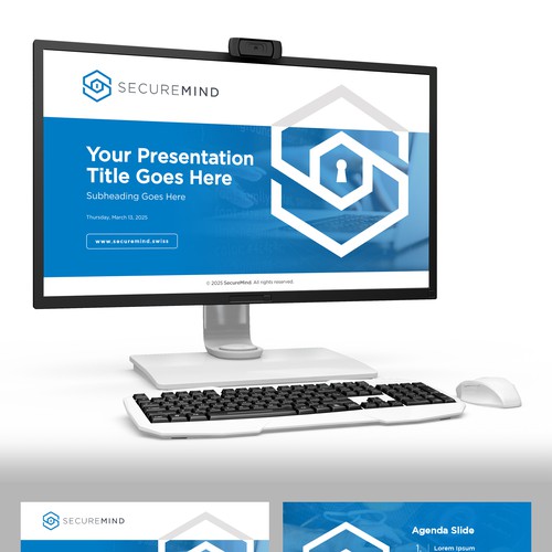 PowerPoint template contest entry by Wisden