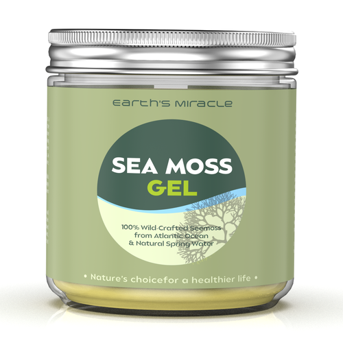 Design a Label for our Sea Moss Gel Product Design by White Dot