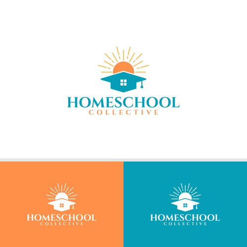 Looking for an amazing upgrade to our Homeschool Collective logo! Design by NuriCreative