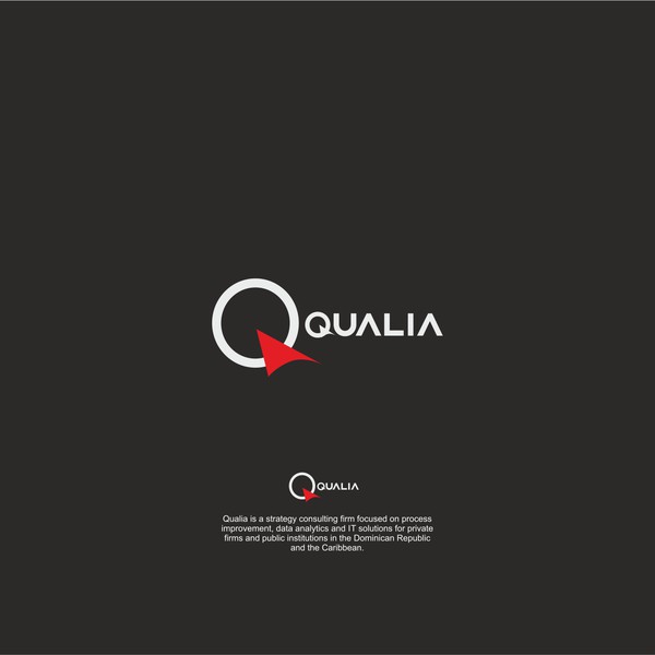 Design realizzato da Incomparable_sign ✅ intitolato "Qualia company"
