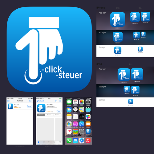 Icon or button contest entry by neferu™