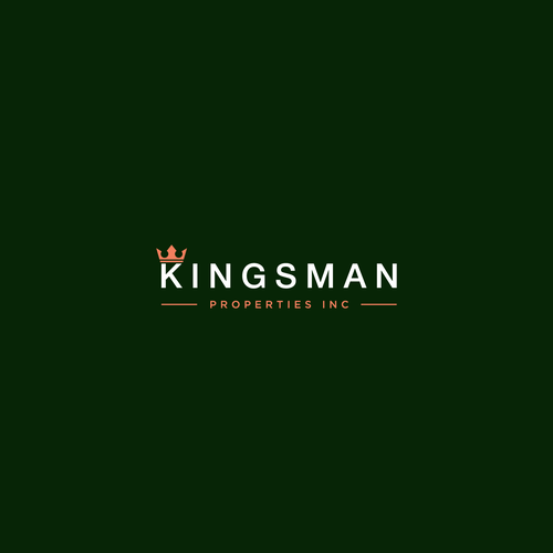 Kingsman Properties logo Design by Pagla Designer  ✔️