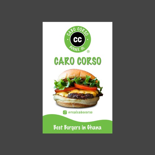 Billboard for Burger Company Design by Graphic Human