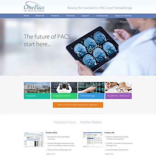 Web page design contest entry by AIDAD