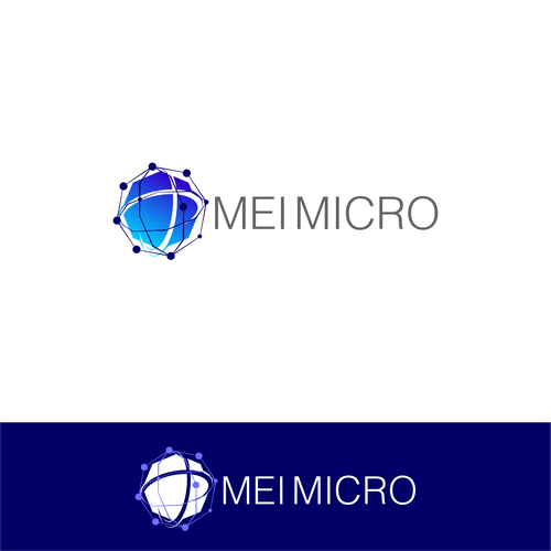 MEI Micro Logo - Spin Up Something Special - 3D Look Design by Riley™