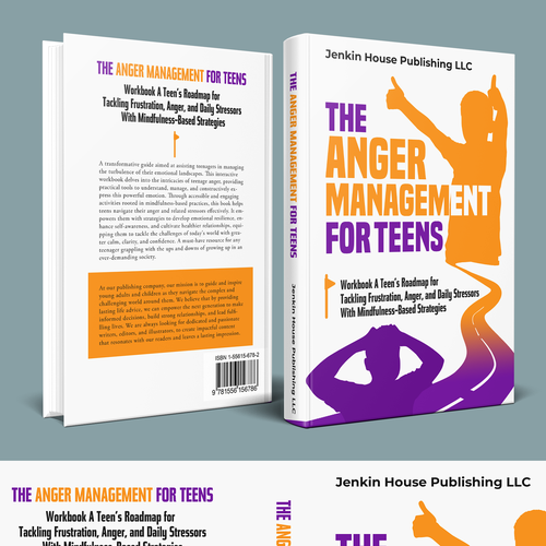 Awesome book cover to help teens rock at life! Design by Hisna