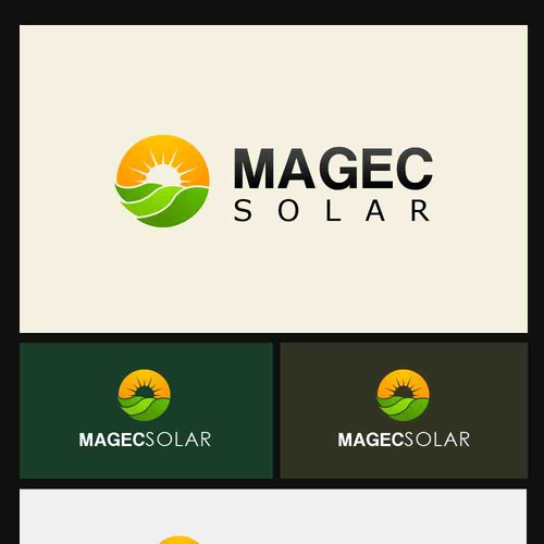 logo for Magec Solar  Design by somebody