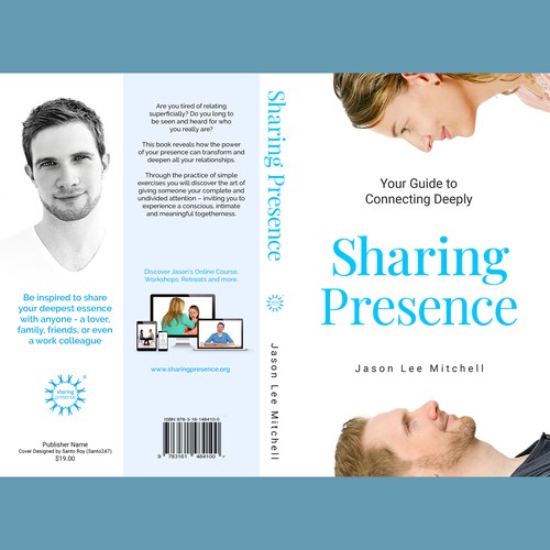 Mindfulness Book Cover on Sharing Presence Design by SantoRoy71