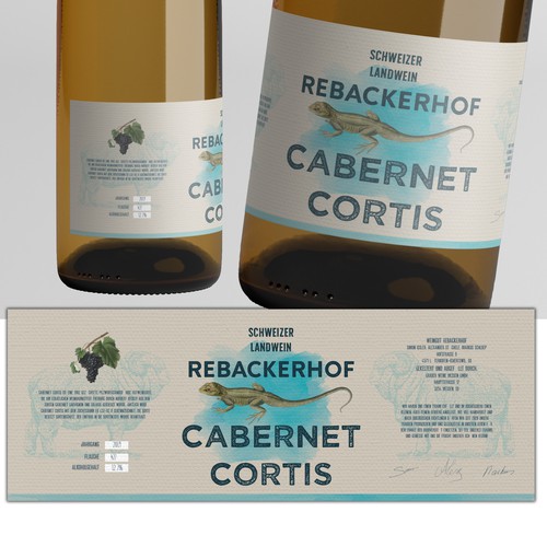 Product label contest entry by Windmill Designer™