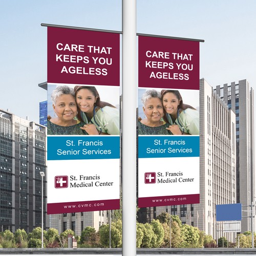 Design a banner that attracts older adults & families to use our specialized senior care & services Design by Sketch Media™