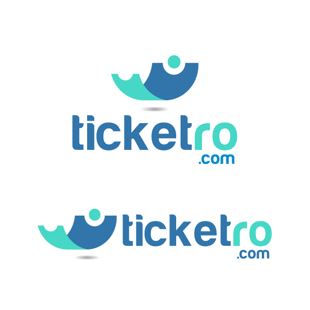 Ticket logo with the title 'Logo for a Ticket Sellers site in USA'