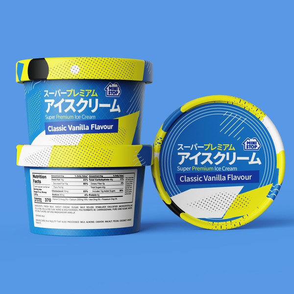 Design by Carl Haus titled "Ice cream Packaging"