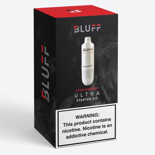 Vape packaging for a new more eco friendly vaping company Design by Shereef_CM