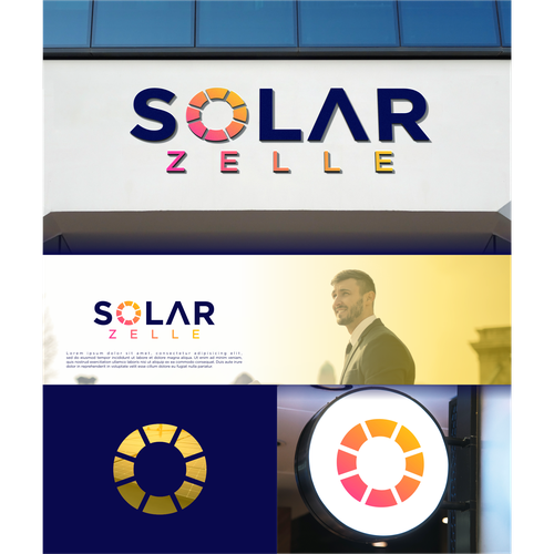 コンペ「Create two elegant logos in one common style (Stationary stores for Telco & solar)」のデザイン by Artvaanさん 