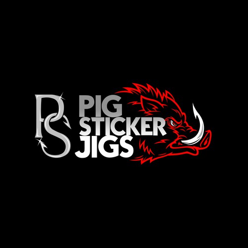 Pig Sticker Jigs/ Fishing Hooks for the Serious Angler. Design by Trafalgar Law