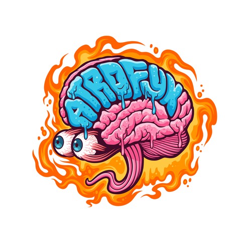 Help me melt brains with a logo representing my internet persona Design réalisé par SPECULATOR