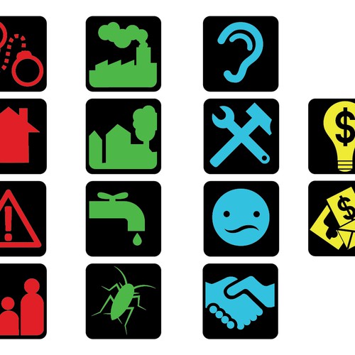 Design di Design of 14 Icons di MADaszczuk