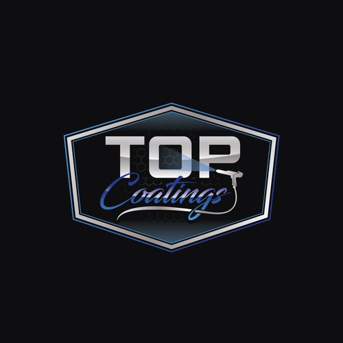 Logo for TOP Coatings Design by Lyna™