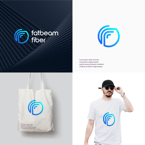 Fatbeam Fiber logo Diseño de Hants ℠