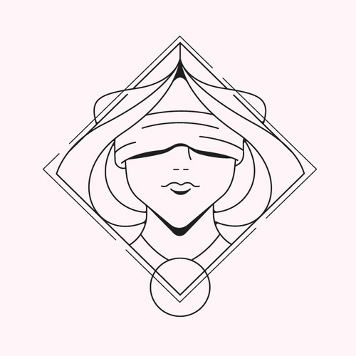 Fortuna Goddess Logo for Luxury French Jewelry House Design by Artmin