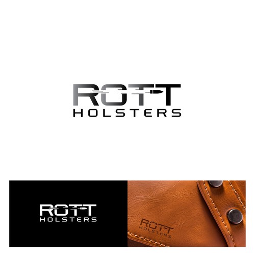 holster company logo Design by Arfian Huda