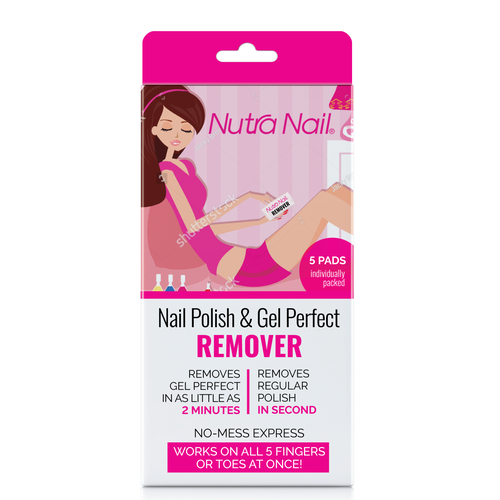 Nutra Nail Gel Remover Design by Loribal