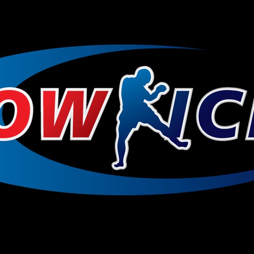 Awesome logo for MMA Website LowKick.com! Diseño de antoni09