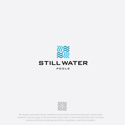 We need an awesome logo for new pool construction company Design by Carksas