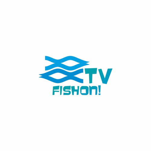 fun and exciting fishing TV channel logo that represents cool fishing contests Design by Elnur Isakov