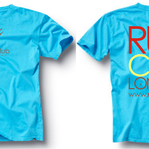 t-shirt design for Run Club London Ontwerp door Jhony Wild