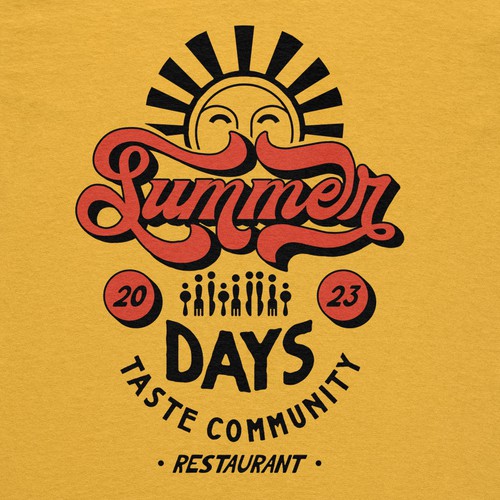 Summer Camp T-Shirt Design by Skilline