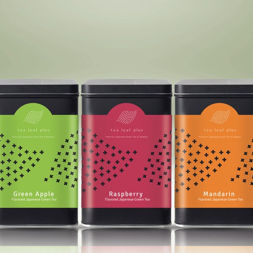 Create a label for Flavored Japanese Tea Tin Design réalisé par Multipraktik