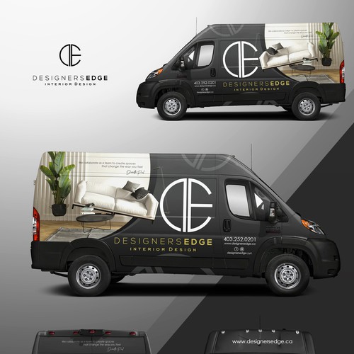 Creative Van Wrap for Interior Design Firm (Lots of info in Brief) Design by Nadun Prabodana