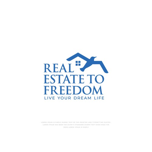 Real Estate to Freedom Design by Roadpen