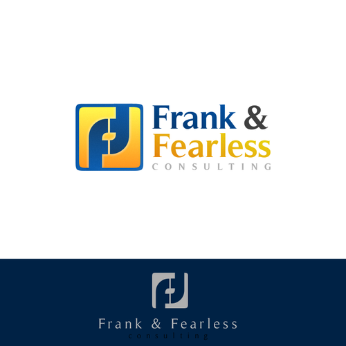 Create a logo for Frank and Fearless Consulting Réalisé par kevroni