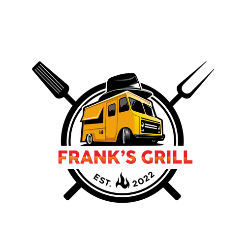 Cool logo for American food trailer Design by Vandi septiawan