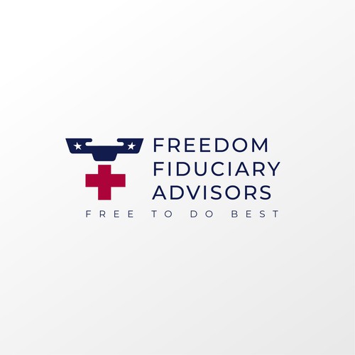 Investment company breaking away from corporate interest looking for fresh patriotic logo. Design by Cosmin Virje