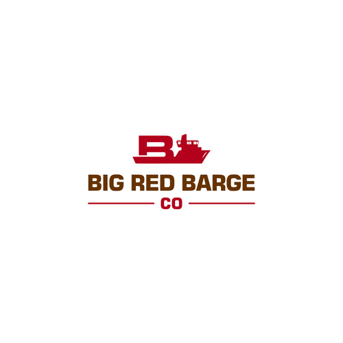 Create the logo for Big Red Barge Company Design by Win Won