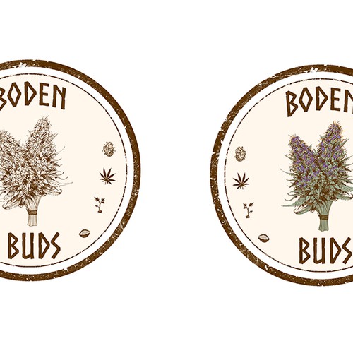 Create old world logo for viking-inspired, medical marijuana farm - "Boden Buds" Design by kzh