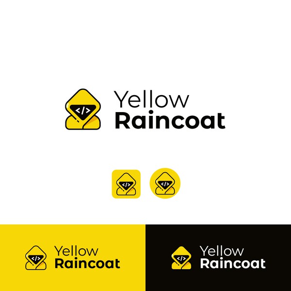 Design by zainstory titled "Pictorial Logo for Yellow Raincoat"
