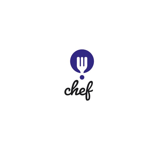 "CHEF": Food & Cooking Social Media Logo Design by Guilmary