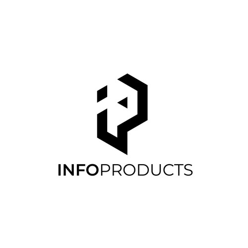 InfoProducts.com - Logo & Branding Design por Ideaplane Studio